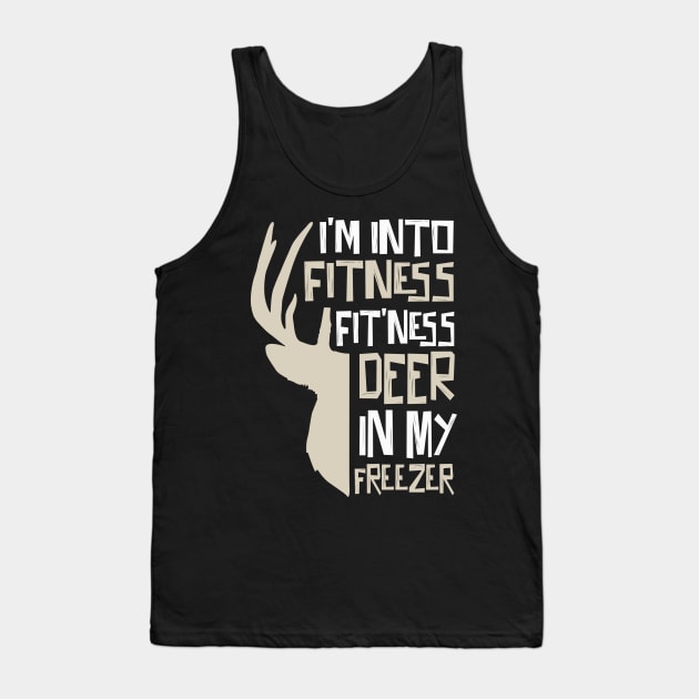 Fitness Deer In My Mouth Tank Top by Teewyld